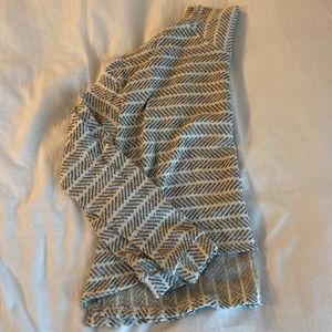 Anthropologie Amadi cropped Ikat sweater